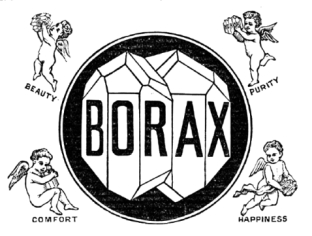 Borax for beauty, purity, comfort, happiness